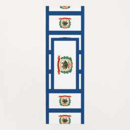 Tapete De Yoga Yoga Mats Patriótico com bandeira de Virgínia Ocid