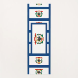 Tapete De Yoga Yoga Mats Patriótico com bandeira de Virgínia Ocid