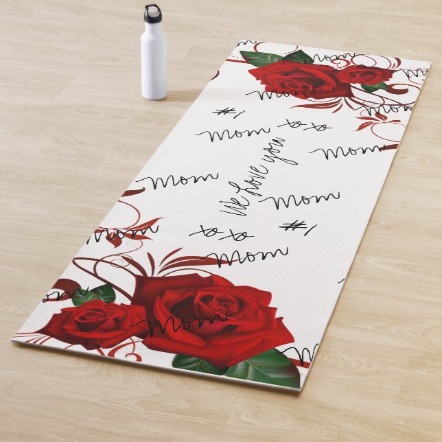 Tapete De Yoga Yoga Mats Yoga #1 Mãe Te Amo (In Situ)