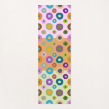 Yoga multicolorido Matt funky boho de dois lados