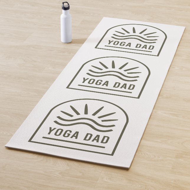 Tapete De Yoga Yoga pai yogi boho green (In Situ)