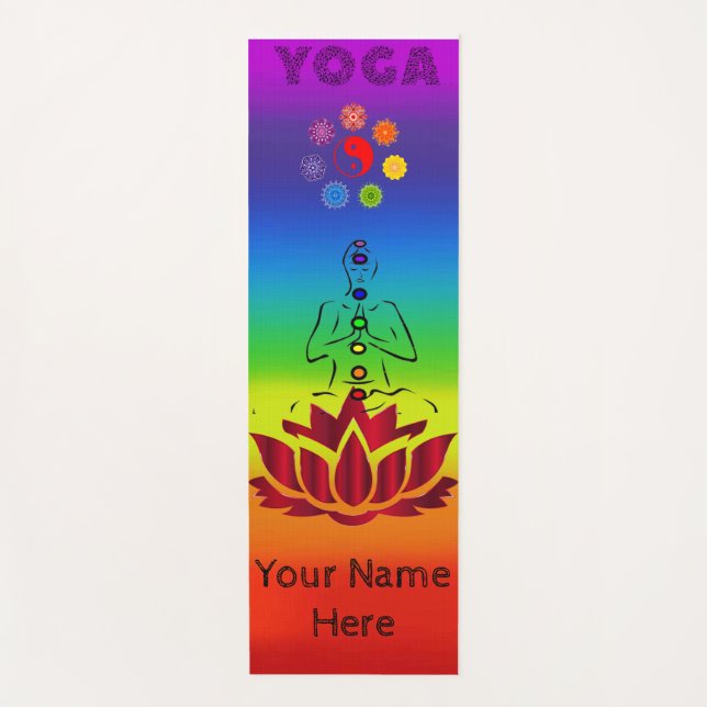 Tapete De Yoga Yoga Pose (Frente)