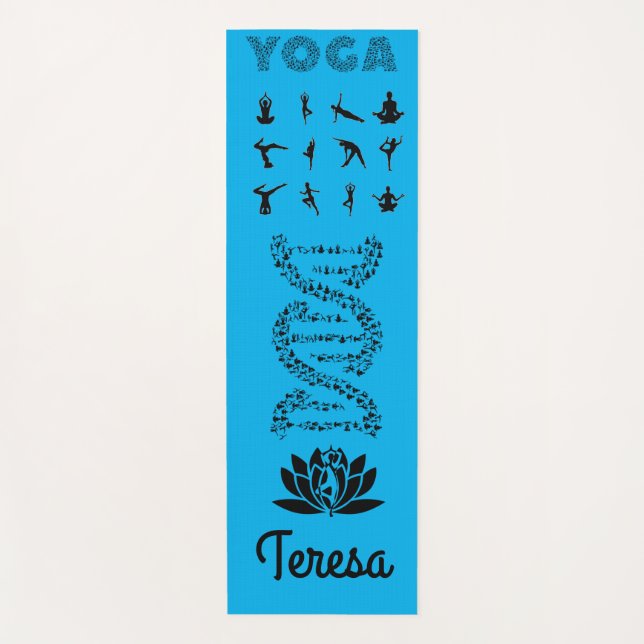 Tapete De Yoga Yoga Pose Yoga Mat (Frente)