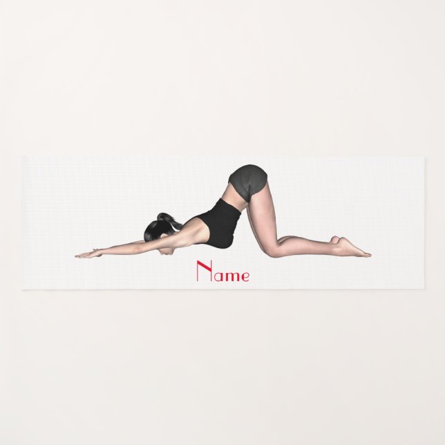 Tapete De Yoga Yoga Poses Thunder_Cove (Frente (Horizontal))