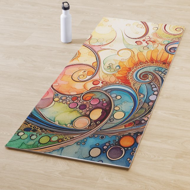 Tapete De Yoga Yoga quente Premium Mat Non Slip Toel (In Situ)