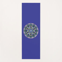 Tapete De Yoga Yogamat with Sacred Geometry Mandala