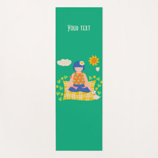 Tapete De Yoga Yogi Girl personalizada