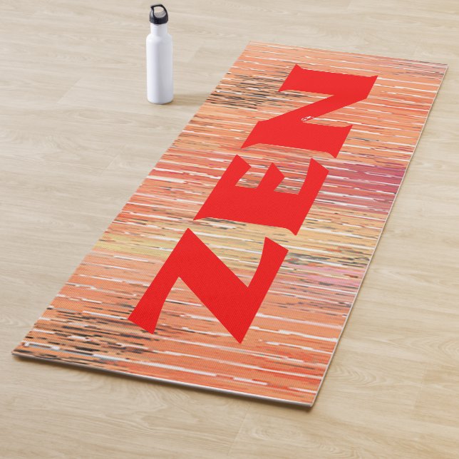 Tapete De Yoga Zen Red Reeds Mat (In Situ)