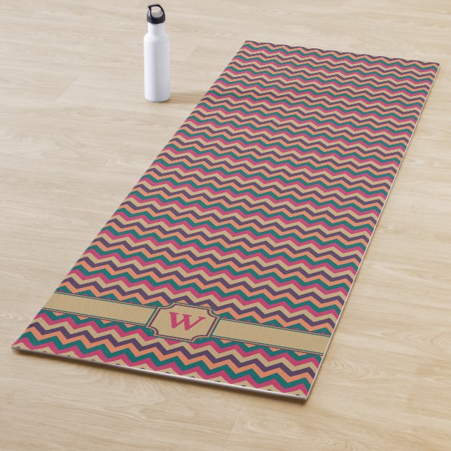 Tapete De Yoga Zigzag Yoga Mat Tropical (In Situ)