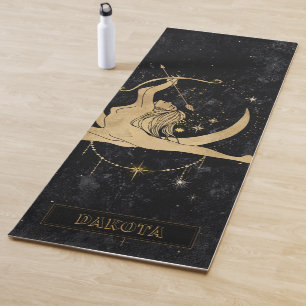 Tapete De Yoga Zodiac Goddese   Astrologia Sagitário Cósmica Dour