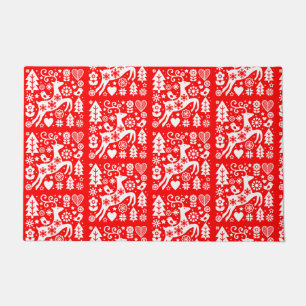 Tapete Decor de Natal Nórdico Tradicional