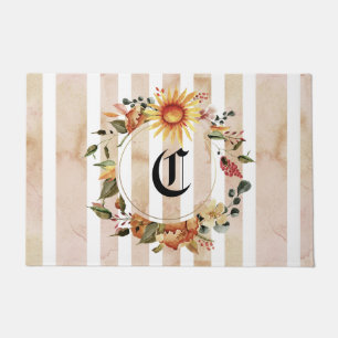 Tapete Decor Personalizado de Quebra de Portas de Girasso