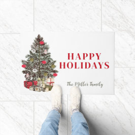 Tapete Decoração natalícia com porta de nome