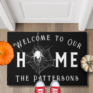 Tapete Decoração Personalizada de Teia de Aranha Assustad