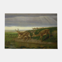 Deer on the Prairie (por William Holbrook Beard)