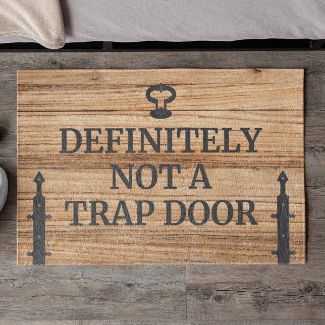 Tapete Definitivamente Não É Uma Porta De Armadilha (Criador carregado)
