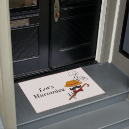 Tapete "Deixe-nos harmonizar" o canto, karaoke, música,