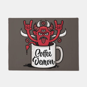Tapete Demônio do café