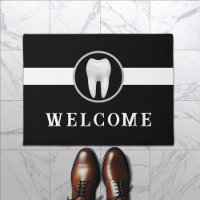 Dentista Bright Tooth Plain Black Dental Office