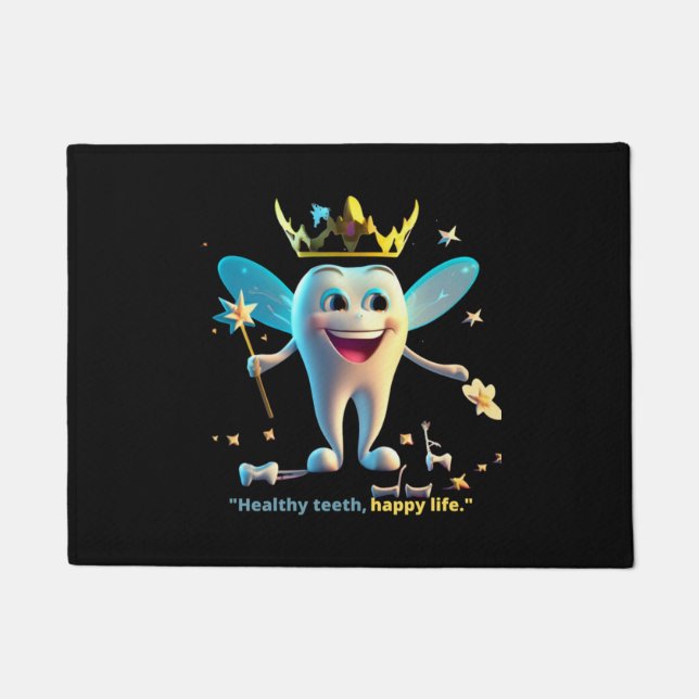 Tapete Dentista enfermeira dentária. (Frente)