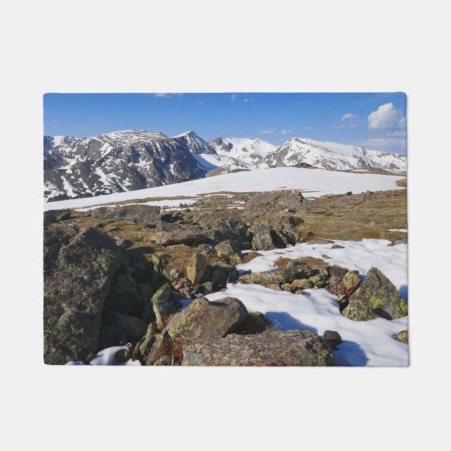 Tapete Derretimento de Neve nas Montanhas Rochosas (Frente)