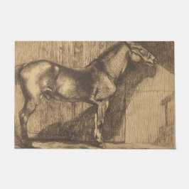 Tapete Desenho de um Pony (por Paul-Albert Besnard)