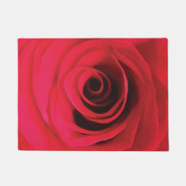 Tapete desenho floral de rosa vermelha