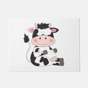 Tapete Desenhos animados bonitos da vaca