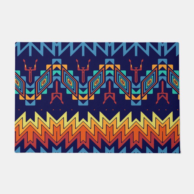 Tapete Design abstrato de design tribal (Frente)