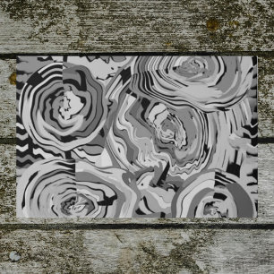 Tapete Design cinzento & preto da arte moderna do Doormat