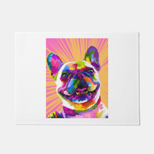 Tapete Design colorido para cães (Frente)