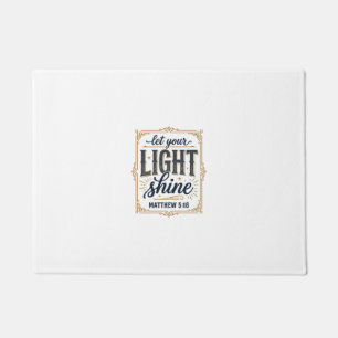 Tapete Design Cristiano Deixe Sua Luz Brilhar Mateus 5_16