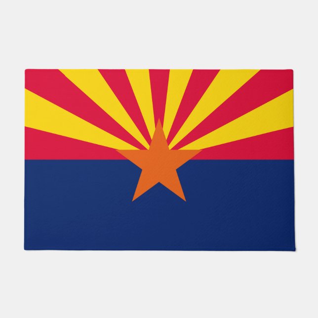 Tapete Design da bandeira do estado da arizona (Frente)