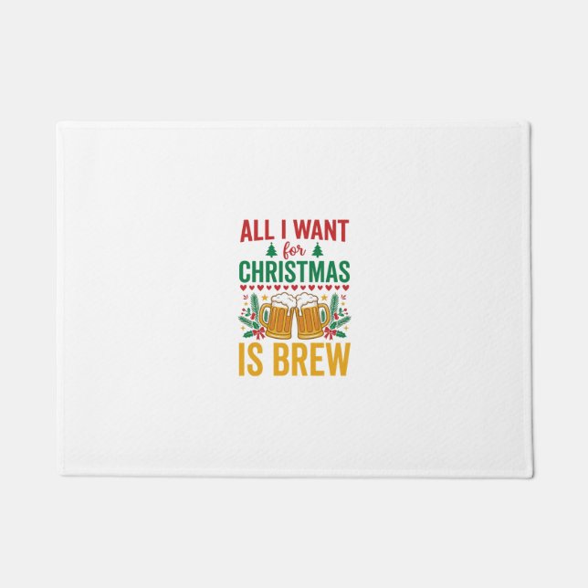 Tapete Design de Bebida de Férias Christmas Brew (Frente)