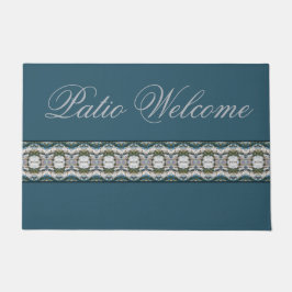 Tapete Design de Boas-vindas do Patio