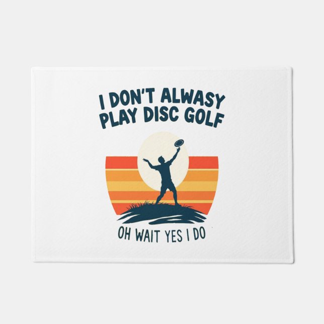 Tapete Design de Camisa de Camisa de Golfe de Disco (Frente)