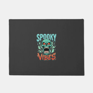 Tapete Design de Caveira de Fantasma de Halloween Vibes A