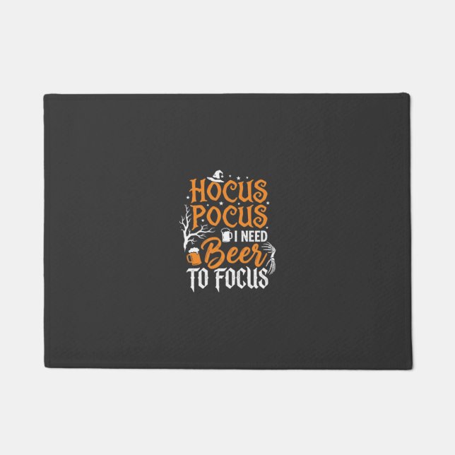 Tapete Design de cerveja Hocus Pocus de Halloween_1 (Frente)