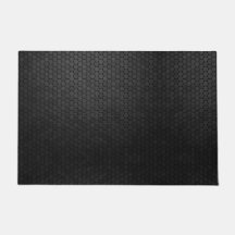 Design de Forma de Hexágono Preto