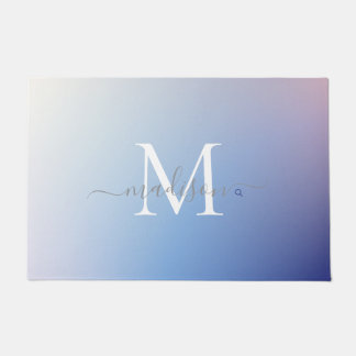 Tapete Design de Nome com Monograma Elegante - Escrita Fe