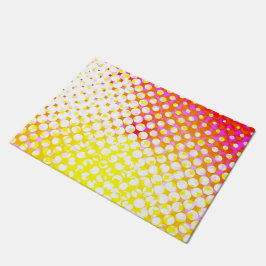 Tapete Design de padrão cor-de-rosa amarelo