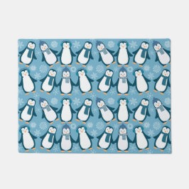 Tapete Design de pinguins de inverno