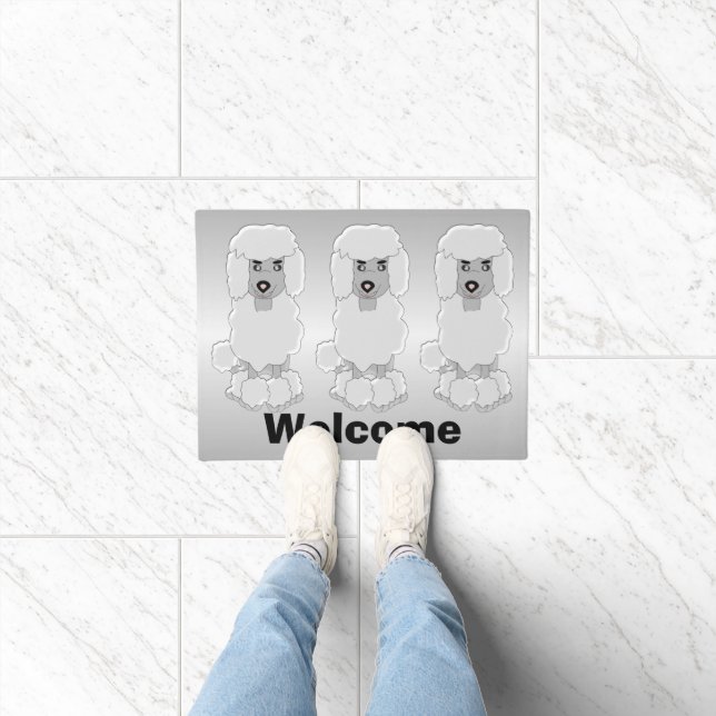 Tapete Design de Poodle Dog (Interior)