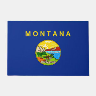 Tapete Design de Sinalizador do Estado de Montana