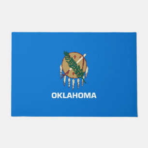 Tapete Design de Sinalizador do Estado de Oklahoma