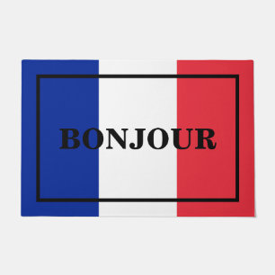 Tapete Design de texto CUSTOMISABLE de BONJOUR na