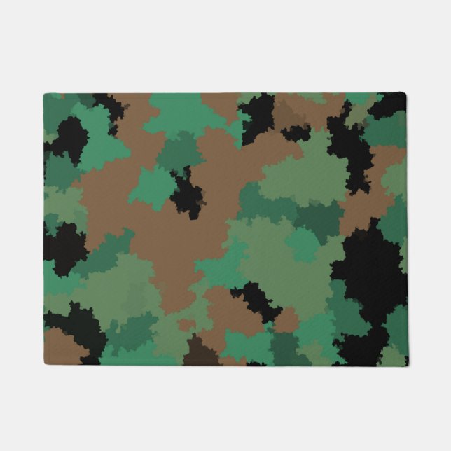 Tapete Design do Padrão de Camuflagem Selvagem do Exércit (Frente)