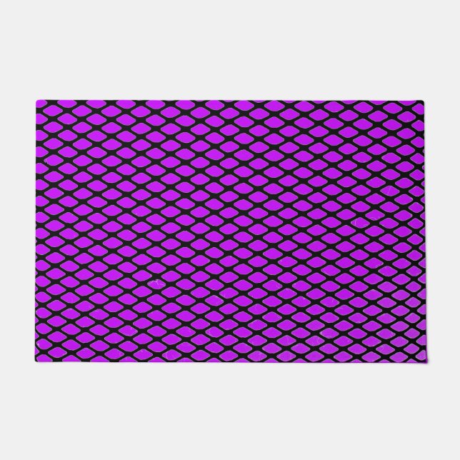 Tapete Design Roxo e Preto (Frente)