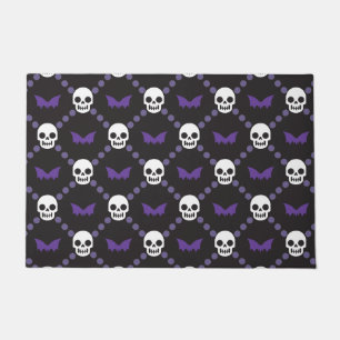 Tapete Designer de Halloween! O padrão de caveira OG da m