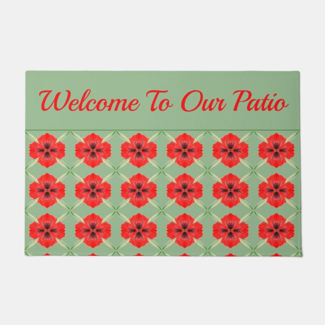 Tapete Designer Decorativo Floral (Frente)